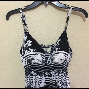 Black and White Sundress